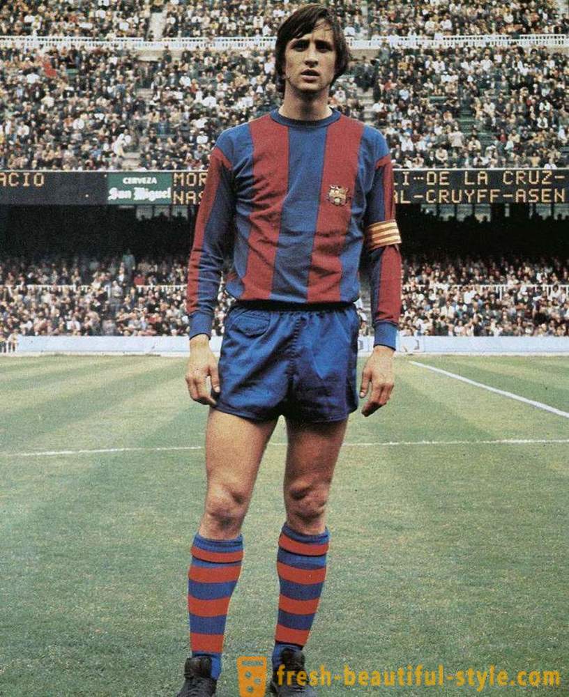Futebolista Johan Cruyff: biografia, fotografia e carreira