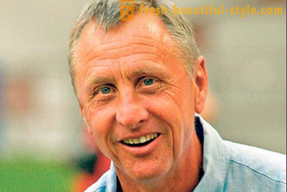 Futebolista Johan Cruyff: biografia, fotografia e carreira