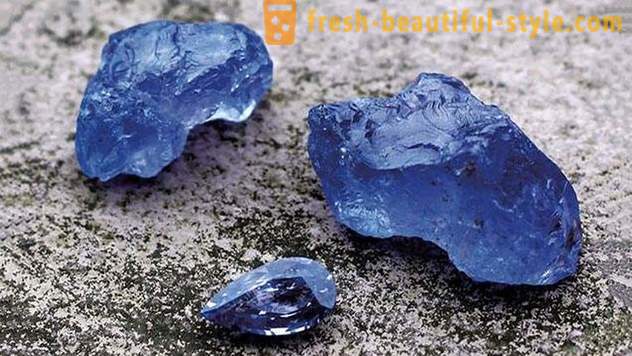 Pedras azuis: foto, nome, propriedades, que são adequados para os signos do zodíaco