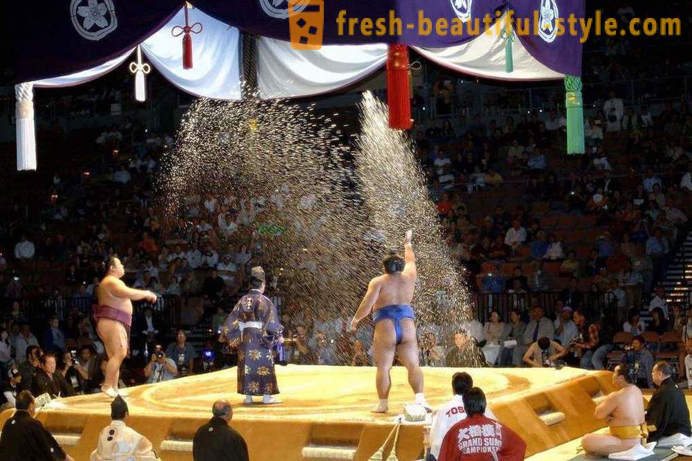 Sumo Wrestling: história, regras, técnicas e apresenta os fatos mais interessantes