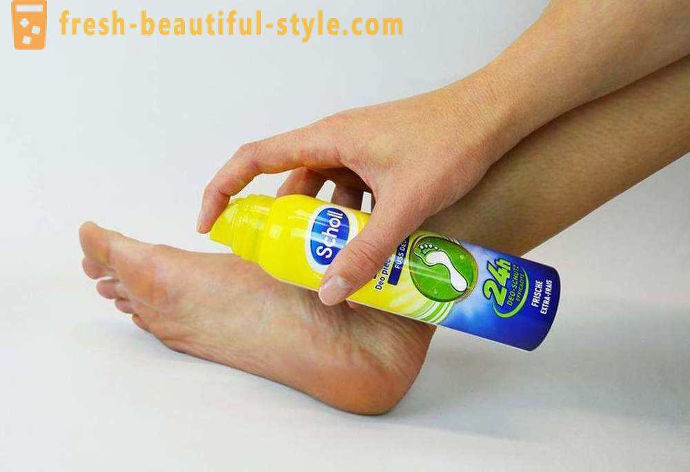Desodorante para os pés: uma visão geral, características e recomendações de seleção