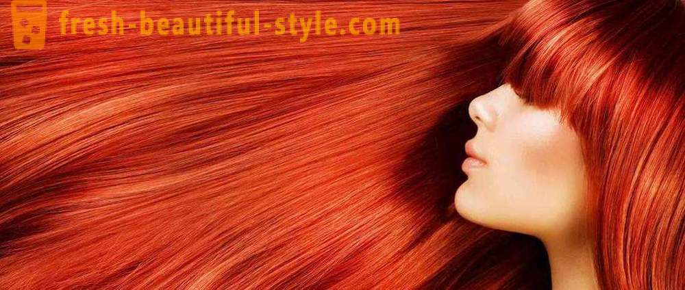 Ginger cor do cabelo: uma visão geral, características, fabricantes e comentários