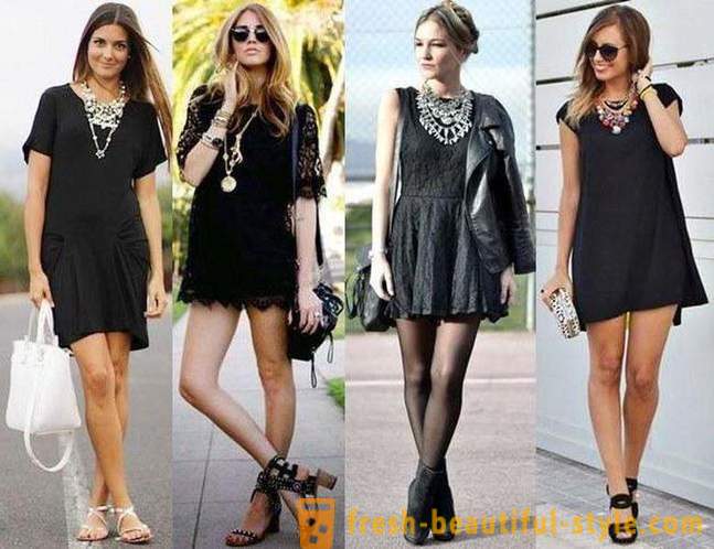 Dicas de moda: o que vestir com um vestido preto?