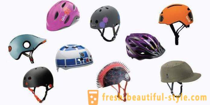 Escolhendo um capacete para crianças