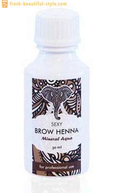 Henna para as sobrancelhas Brow Henna: comentários, instruções