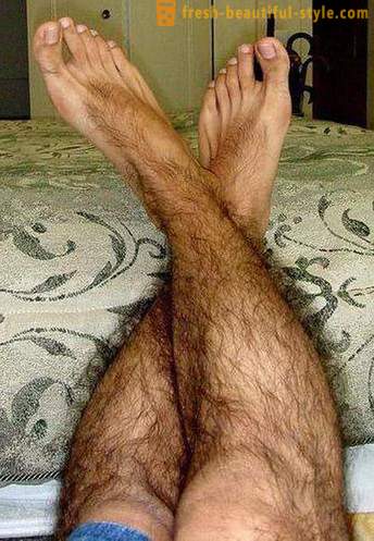 Por que um homem cabelo nas pernas? Quais são as funções do cabelo nas pernas