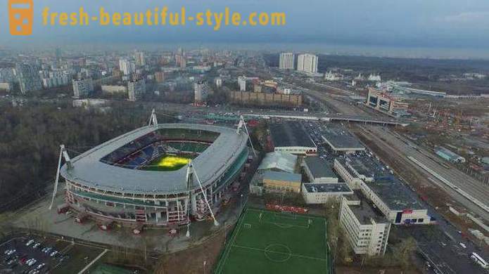 O estádio em Cherkizovo: História e Factos