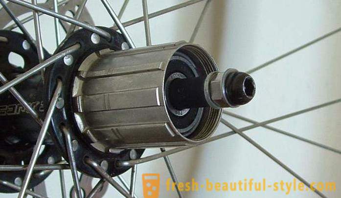 Como montar o hub de bicicleta traseiro?