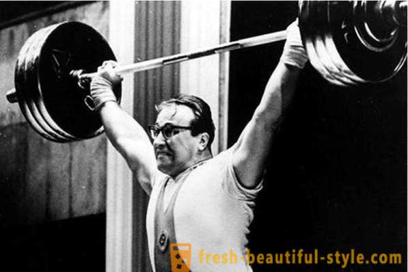 Weightlifter Yuri Vlasov: biografia, família, realizações desportivas, atividades literárias