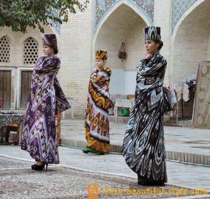Vestidos uzbeques: características distintivas