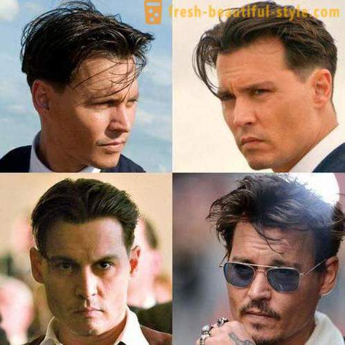 A evolução dos penteados: Johnny Depp