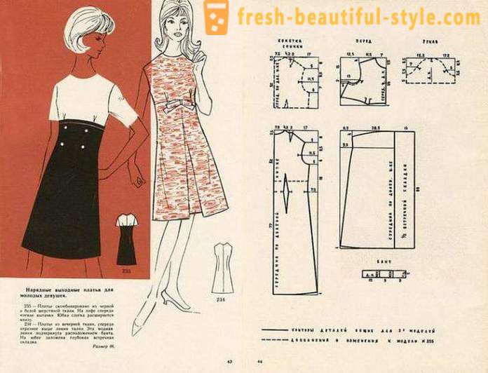 Estilos de moda de vestidos com bolinhas em estilo retro