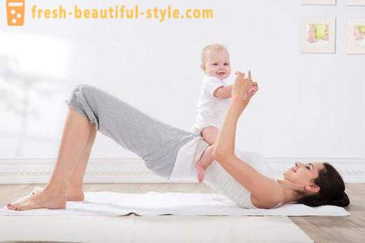 Exercícios para o abdômen após o parto. Como restaurar a forma original