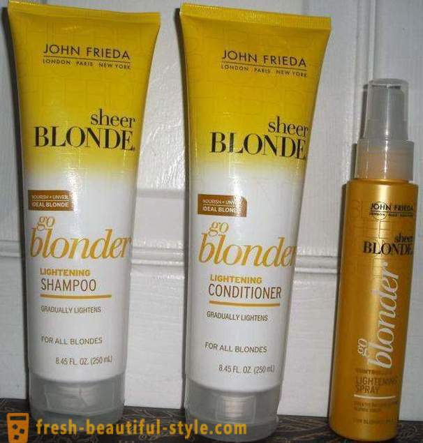 Shampoo esclarecendo superior para o cabelo: Review, pontos de vista e opiniões