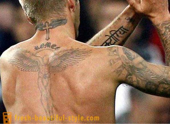 40 tatuagem Beckham: sua interpretação e localização no corpo