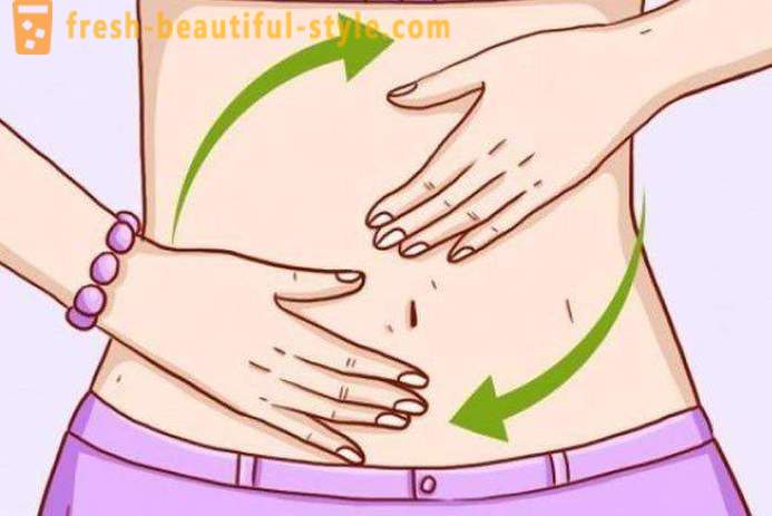 Auto-massagem do abdômen: remover avental gordos. Dicas e métodos eficientes