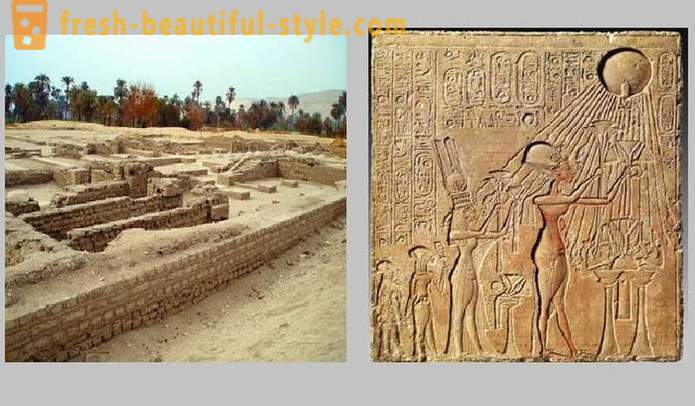 A história do amor faraó Amenhotep e Nefertiti