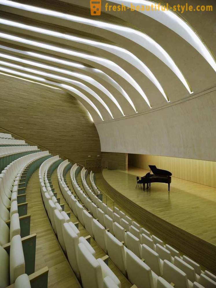 A arquitetura extraordinária da casa de ópera em Valência