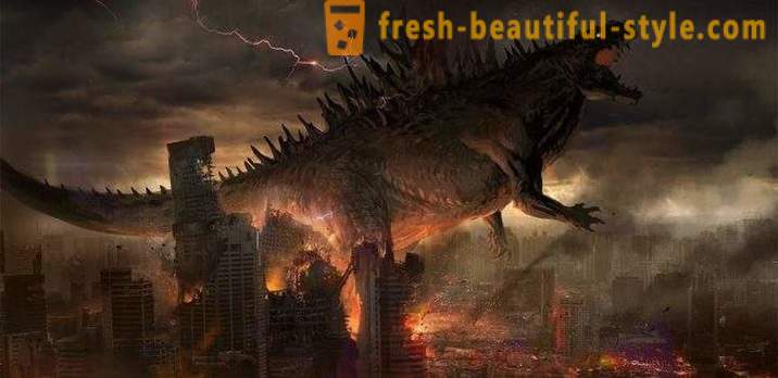 Como mudar a imagem de Godzilla de 1954 até os dias atuais