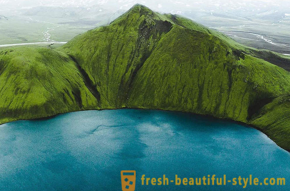 Vista Islândia aérea