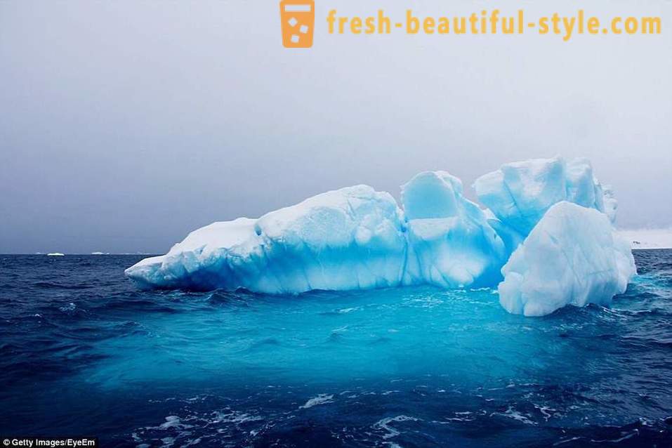 Camye icebergs antigas do mundo