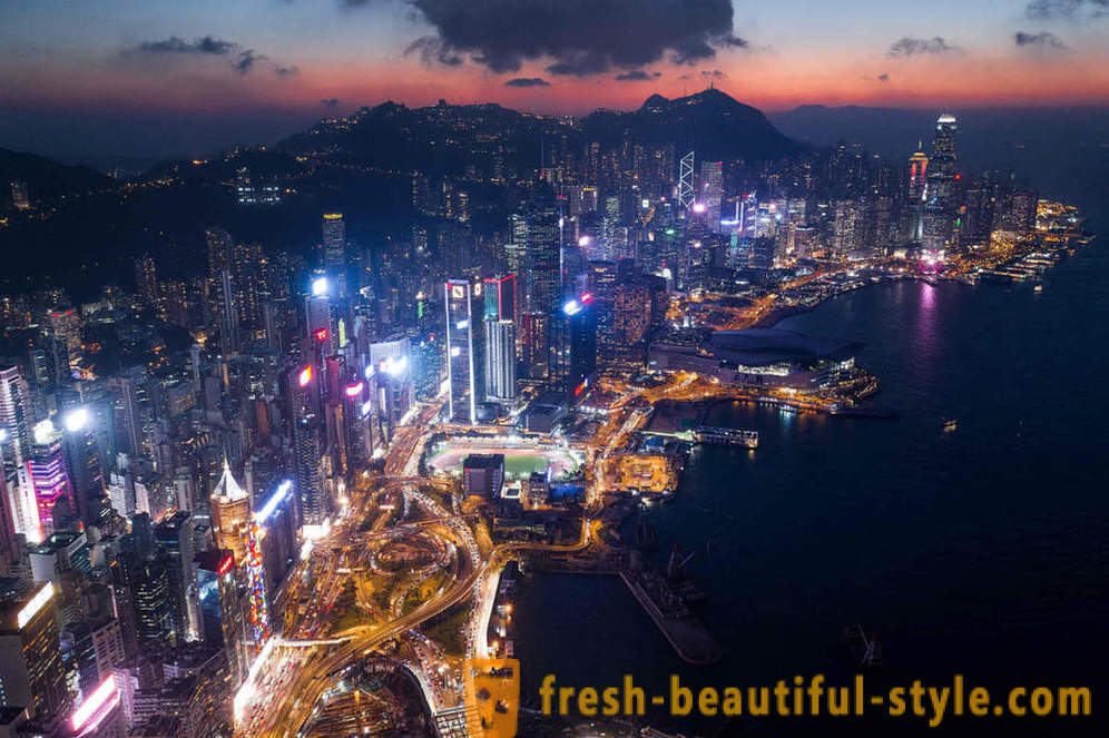 Arranha-céus de Hong Kong em fotos