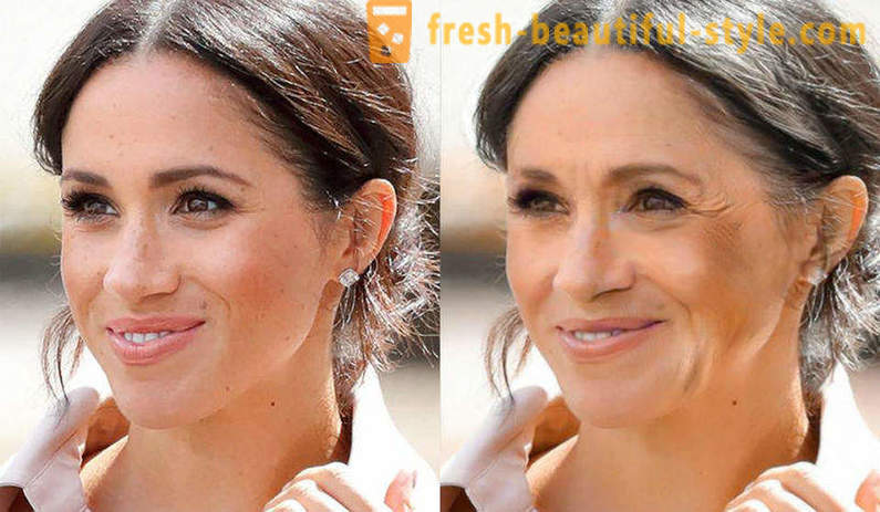 Os médicos têm mostrado como apareceriam Meghan Markle e Kate Middleton na velhice