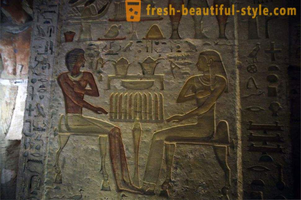 No Egito, descobriu a tumba de um padre
