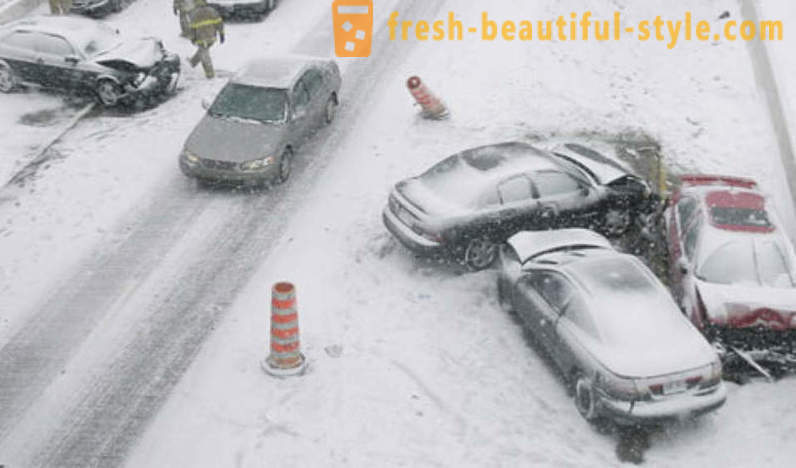 Como dirigir com segurança no inverno