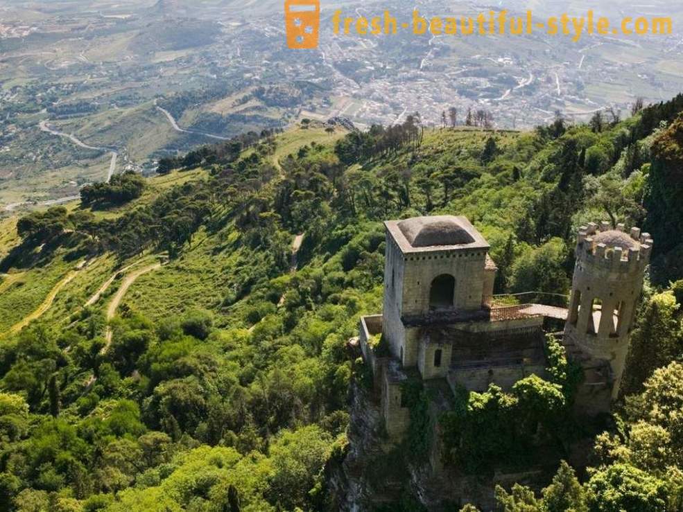 A beleza das cidades de montanha da Itália