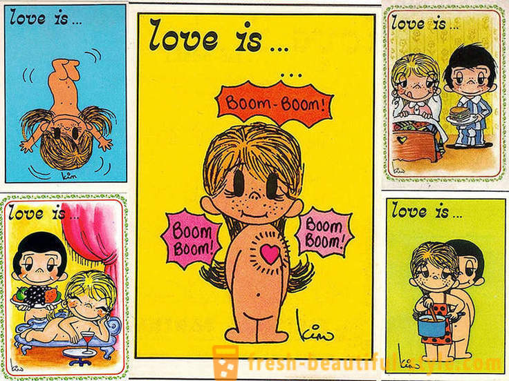 A trágica história de amor dos autores do famoso livro de banda desenhada O amor é ...