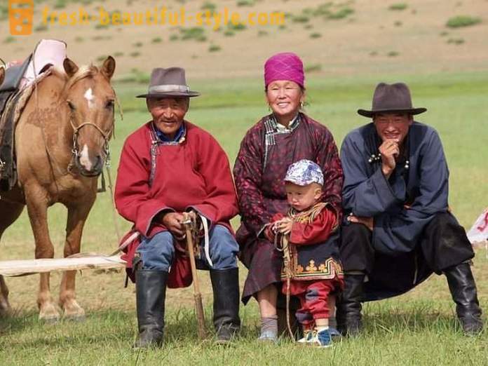 Como mongóis modernos viver