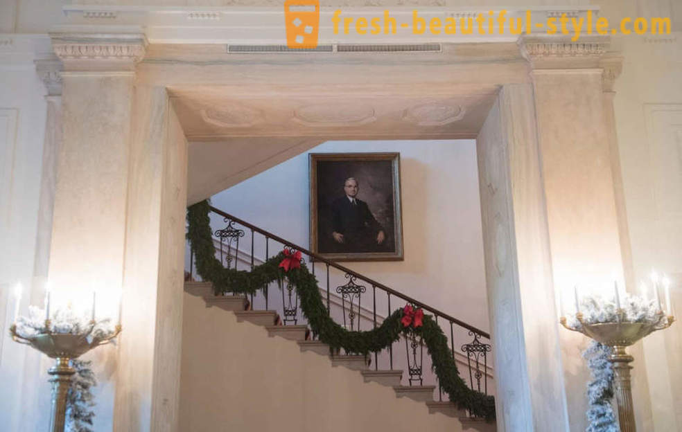 Como decorar a Casa Branca para o Ano Novo