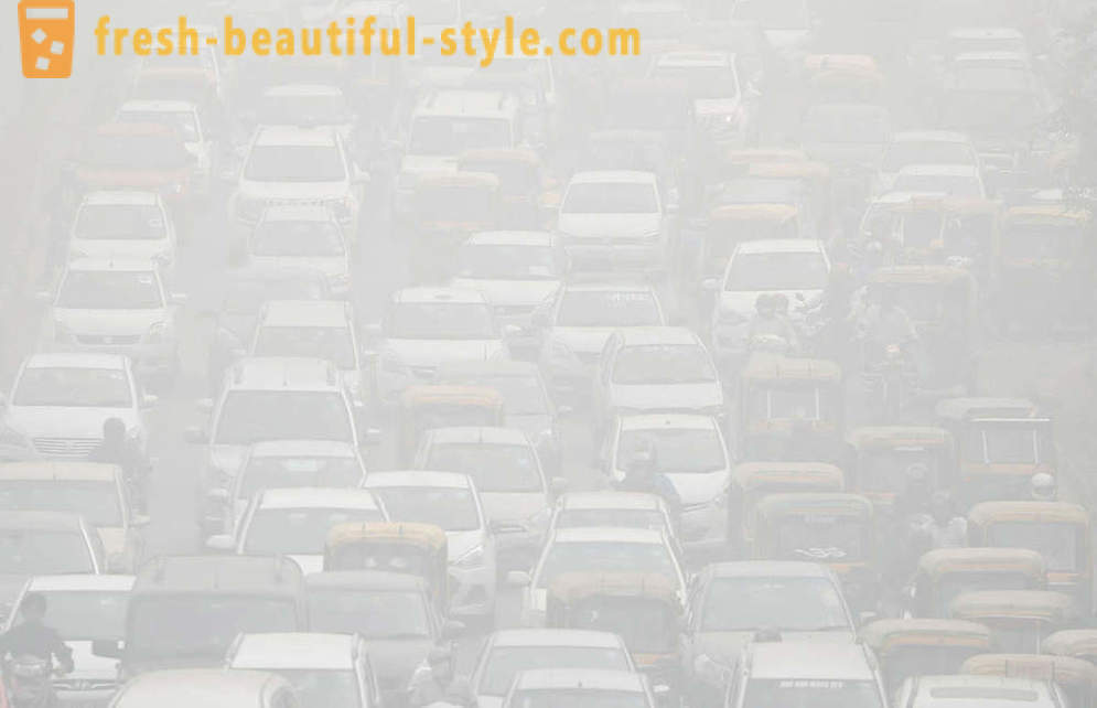 O que é o ar mais poluído do mundo