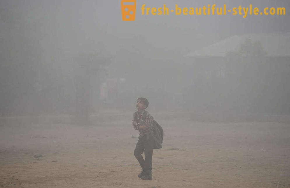 O que é o ar mais poluído do mundo