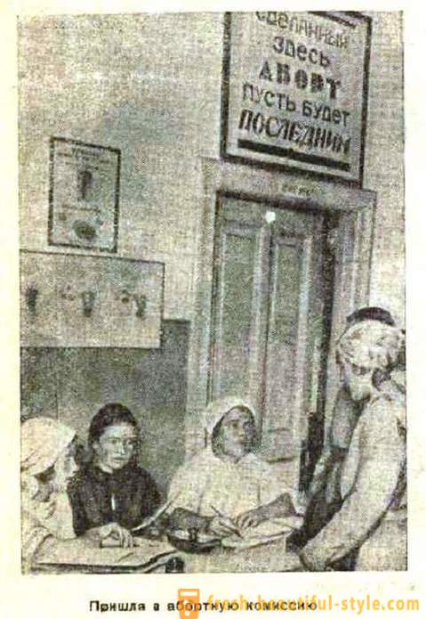 Comissão Abortnye, atuando na URSS