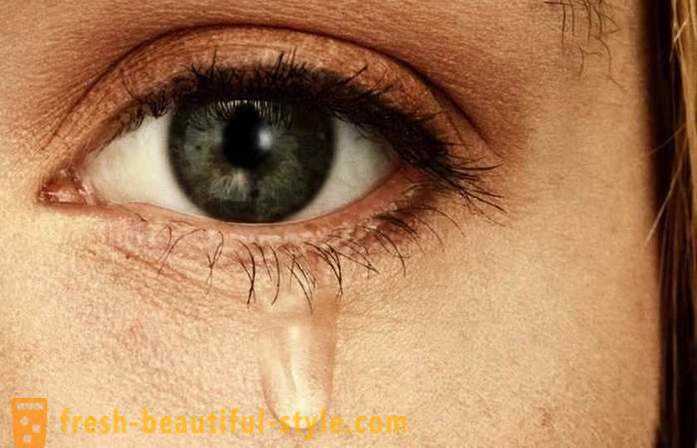 Os benefícios para a saúde de lágrimas