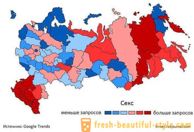 Vergonha geográfica e desgraça: onde na Rússia o maior número de Google 