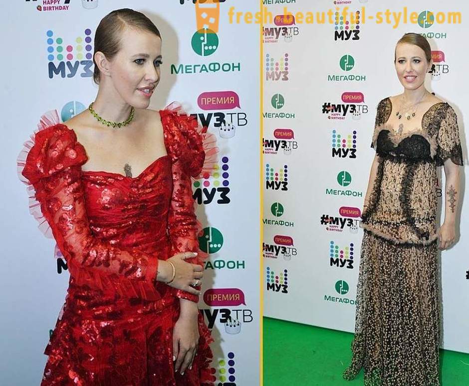 As celebridades vestidas mais insípido sobre Muz TV-Award 2017