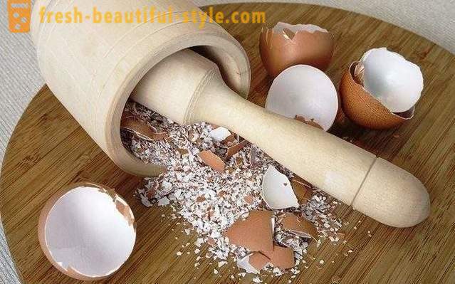 O uso da casca do ovo em casa
