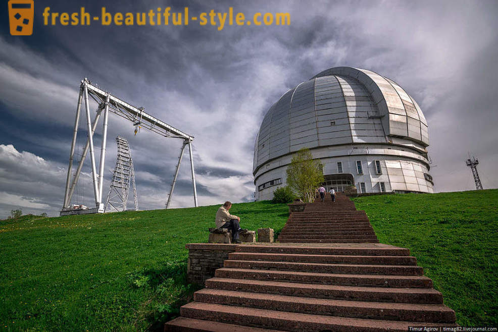 RATAN-600 - o maior telescópio do mundo de antenas de rádio