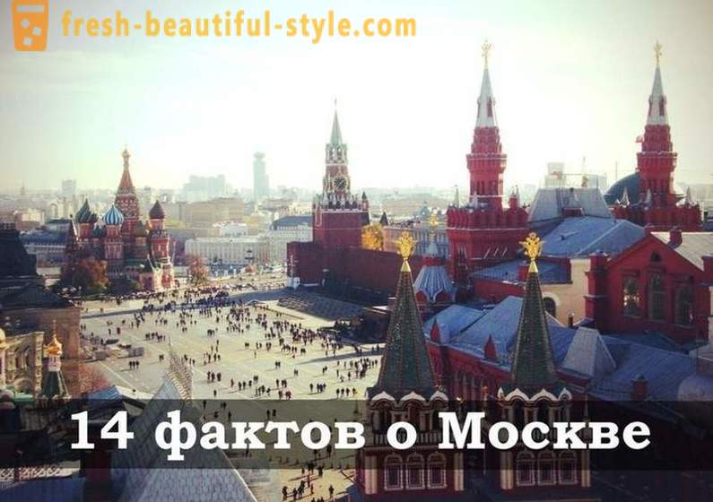 14 fatos sobre Moscou