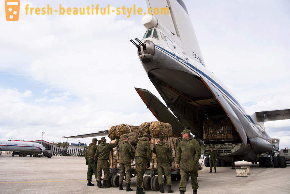 Base de Aviação Russa Força Aérea na Síria