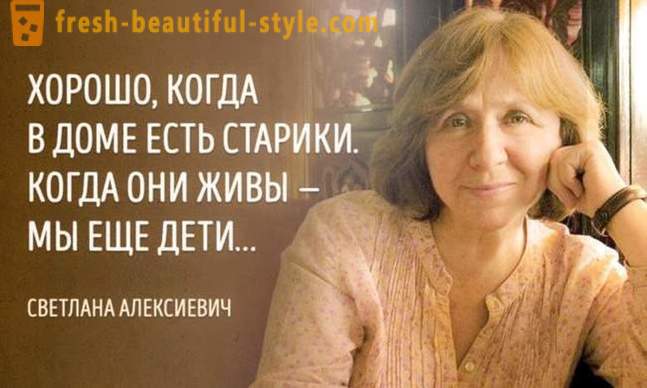 15 perfuração cita Prêmio Nobel Svetlana Aleksievich