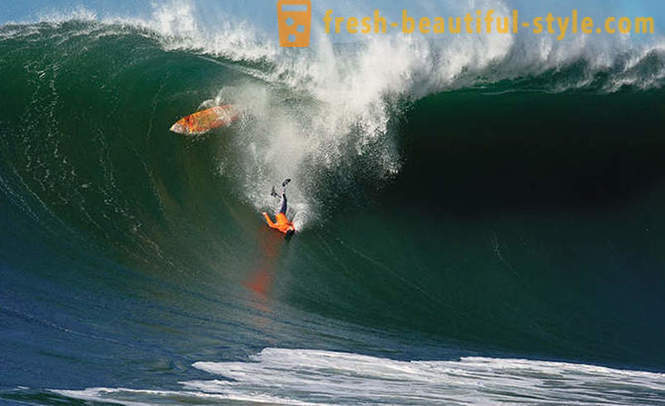 5 spots de surf mais famosos, onde as ondas gigantes lendários vêm