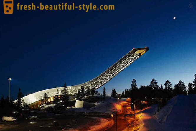 Penthouse incrível no salto de esqui