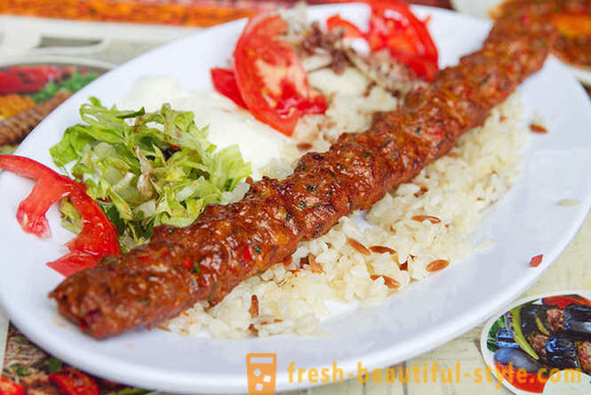Os pratos mais populares da cozinha turca