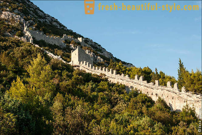 Caminhada na Muralha da China península croata