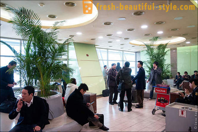 Como são armários Aeroporto Internacional de Seul