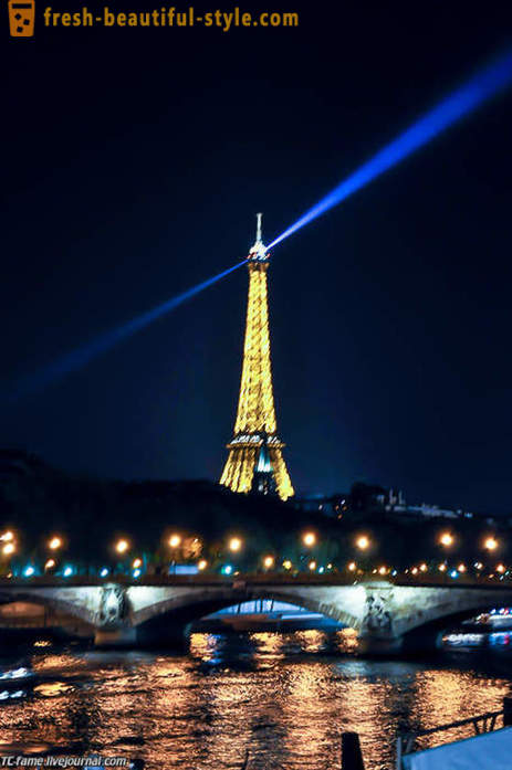 Andar sobre as pontes de Paris